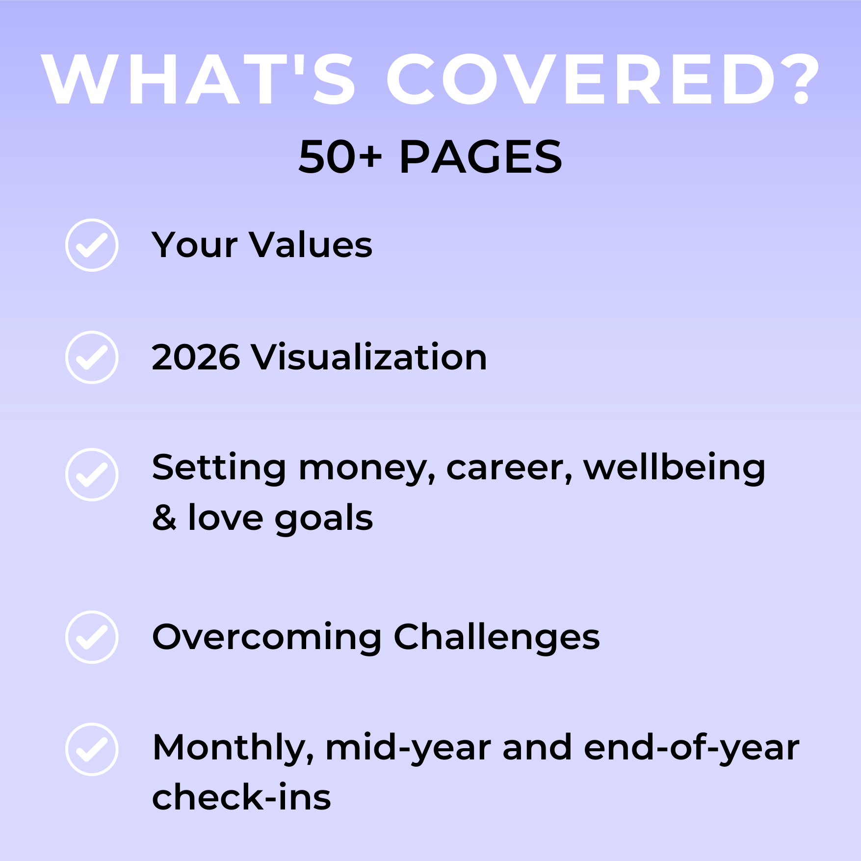 2026 GOALS PLANNER