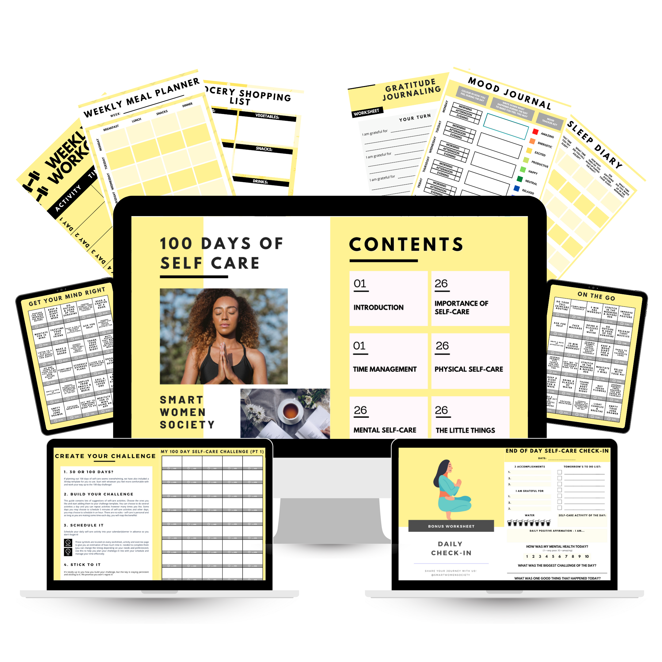 100 DAYS OF SELF-CARE GAME PLAN