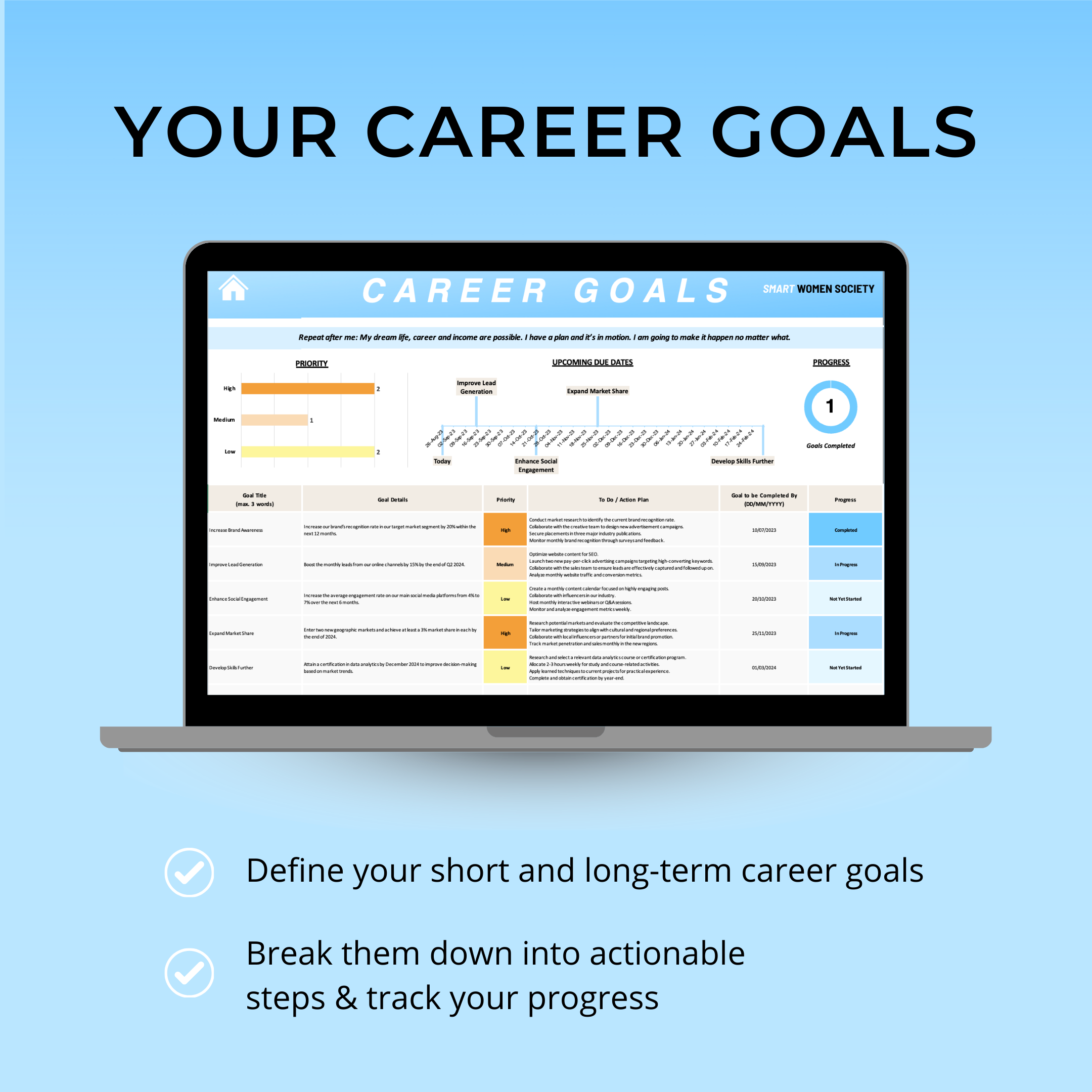 CAREER SUCCESS PLANNER