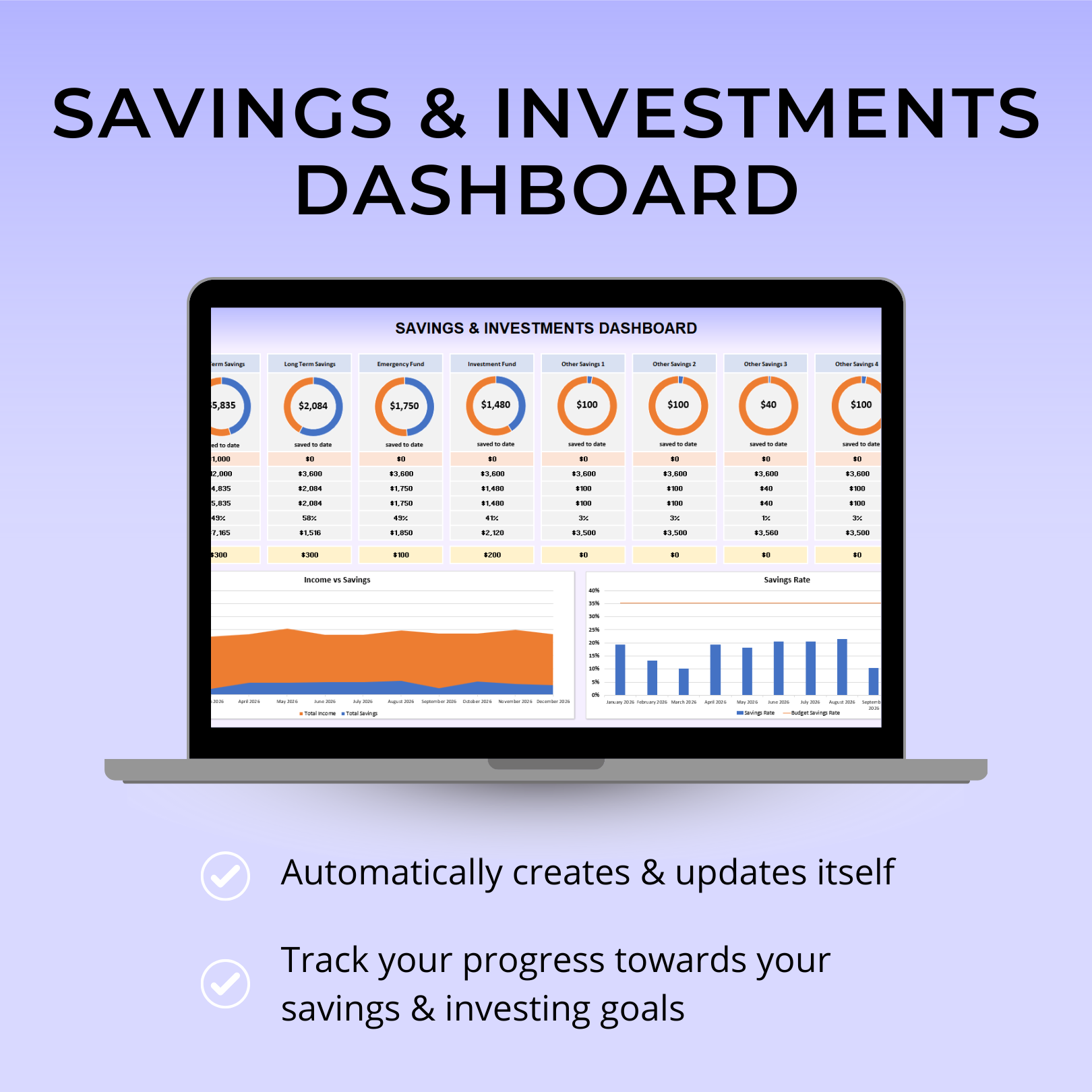 2026 WEALTH BUILDING DASHBOARD