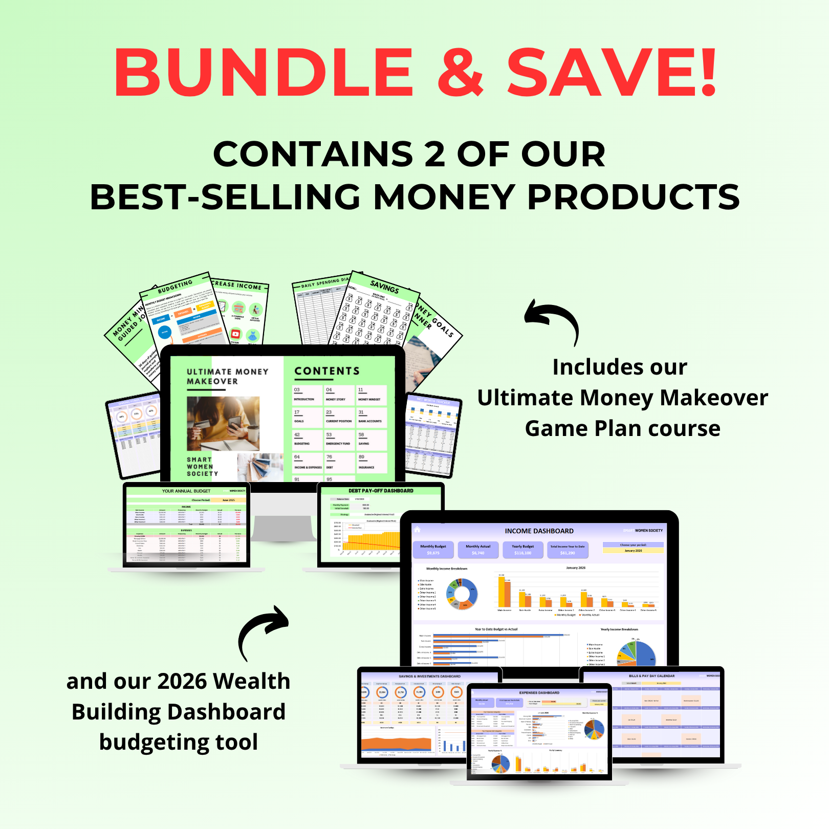 MONEY MAKEOVER COMBO