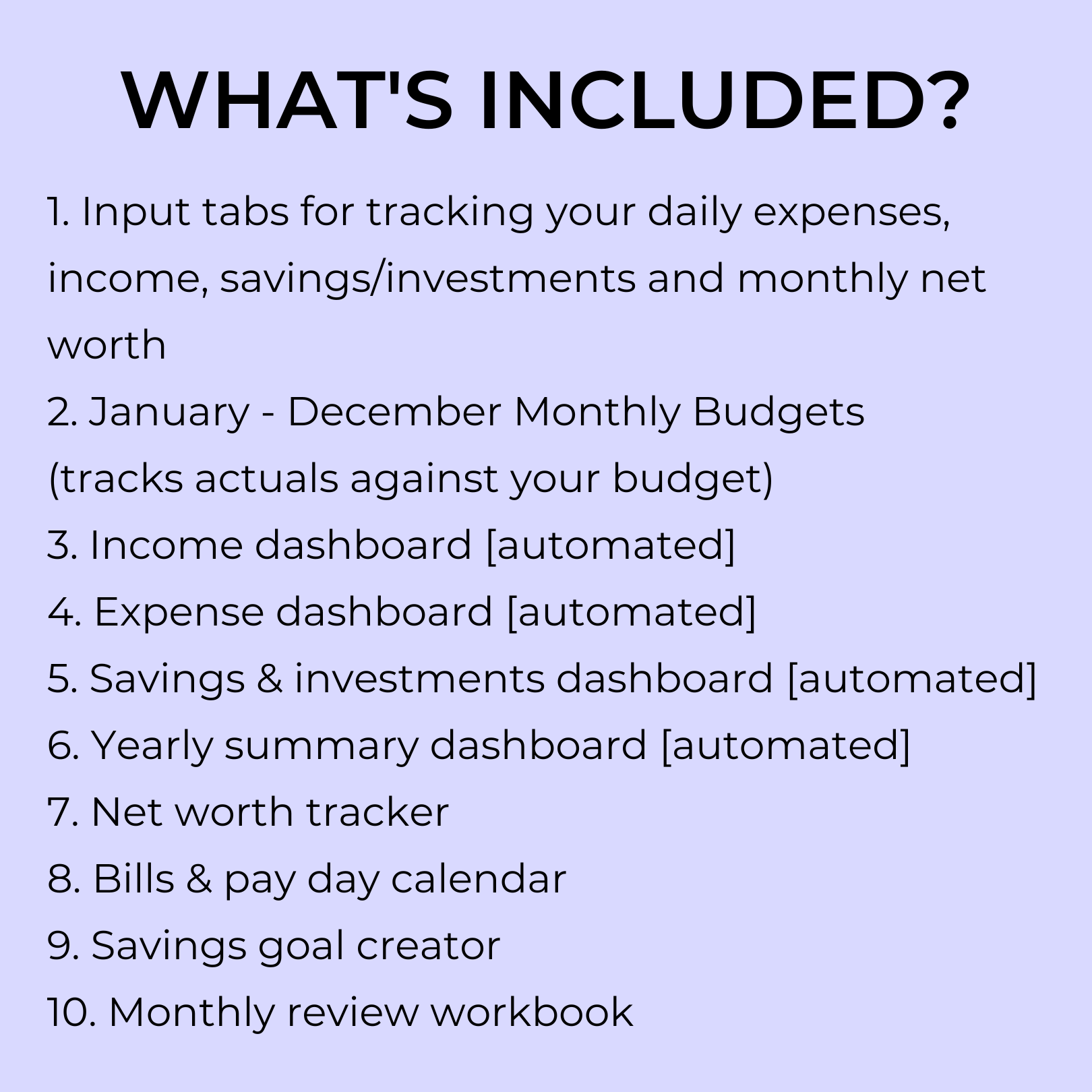 2025 WEALTH BUILDING DASHBOARD