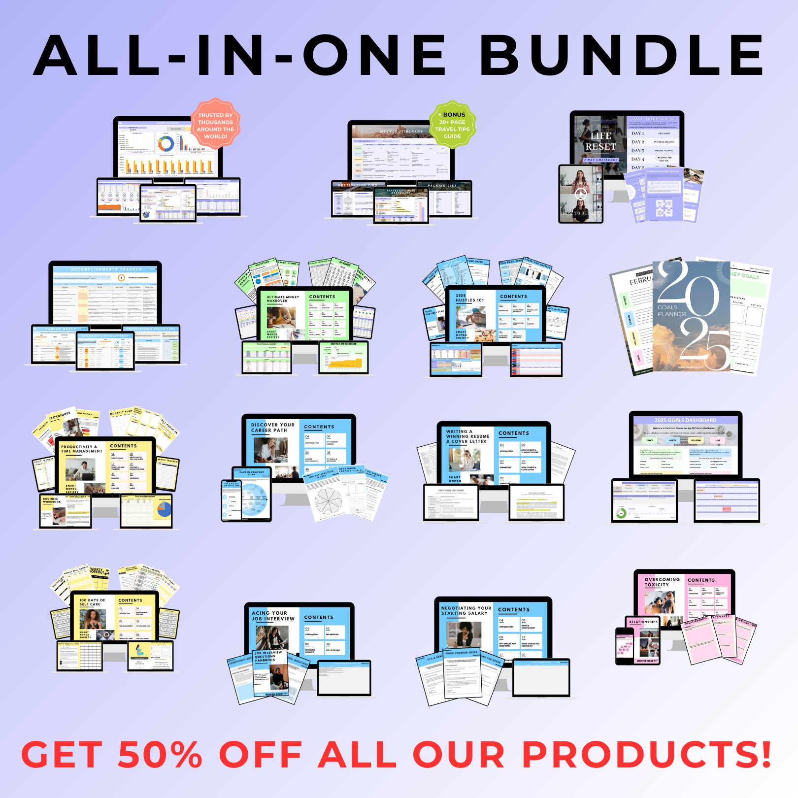 ALL-IN-ONE BUNDLE (50% OFF)