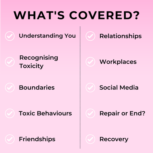 OVERCOMING TOXICITY GAME PLAN